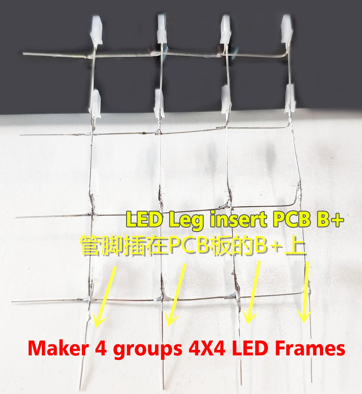 Solder LED group